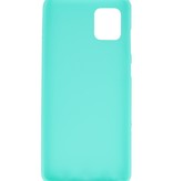 Farbige TPU-Hülle für Samsung Galaxy Note 10 Lite Turquoise