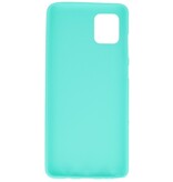 Color TPU Hoesje voor Samsung Galaxy Note 10 Lite Turquoise