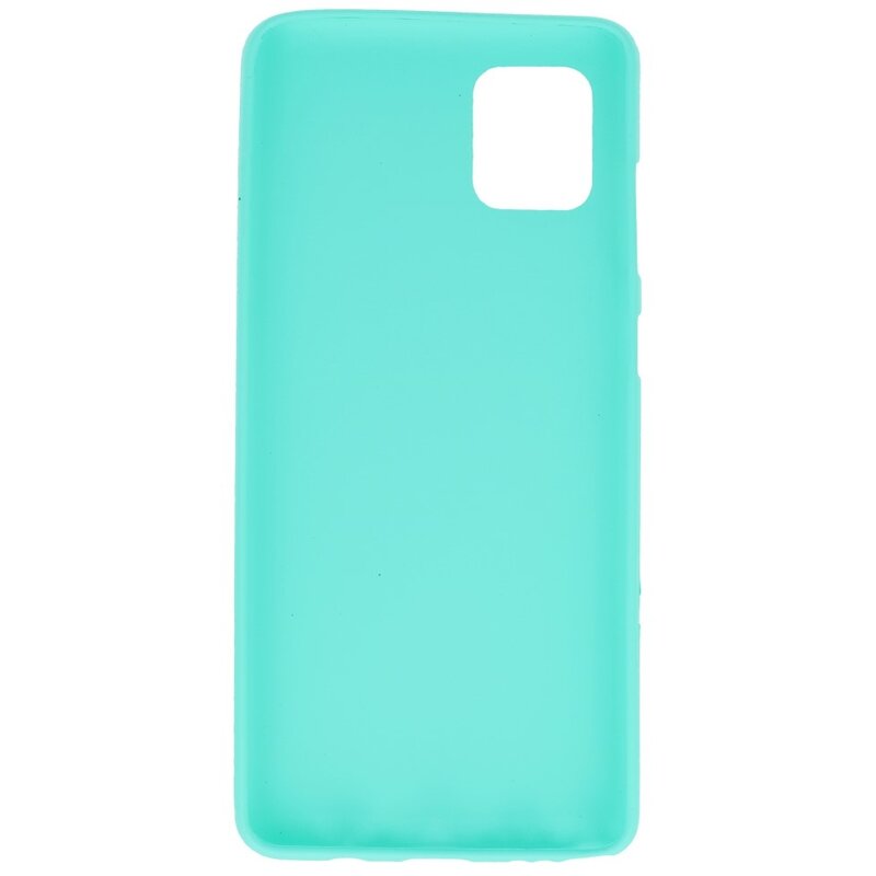 Color TPU Case for Samsung Galaxy Note 10 Lite Turquoise