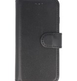 MF Håndlavet læderbogstyltaske til iPhone 8 - iPhone 7 Sort