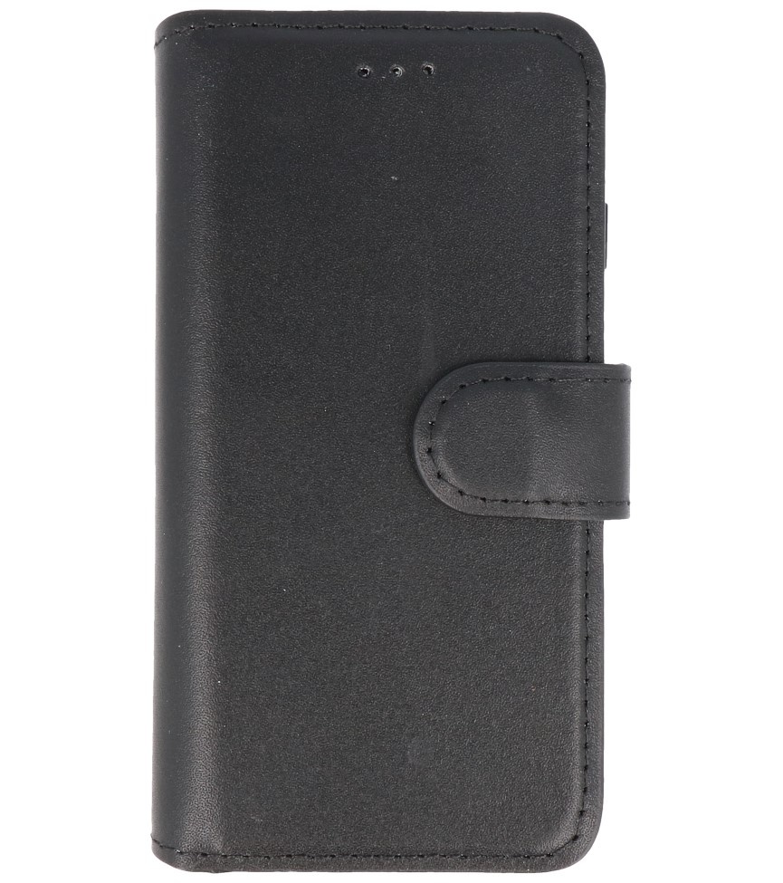 MF Handmade Leather Bookstyle Case for iPhone 8 - iPhone 7 Black