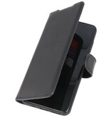 Étui Bookstyle MF en cuir fait main pour Samsung Galaxy S20 Noir