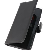 Estuche Bookstyle de cuero hecho a mano MF para Samsung Galaxy S20 Plus negro