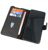 MF Handmade Leather Bookstyle Case für Samsung Galaxy S20 Plus Schwarz