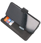MF Handmade Leather Bookstyle Case for Samsung Galaxy S20 Plus Black