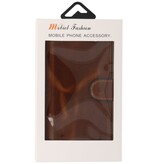 Funda de cuero hecha a mano MF Bookstyle para Samsung Galaxy S20 Ultra Brown