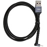 Cable USB REMAX con función de pie para iPhone Negro