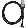 REMAX USB Cable with Standing Function for iPhone Black