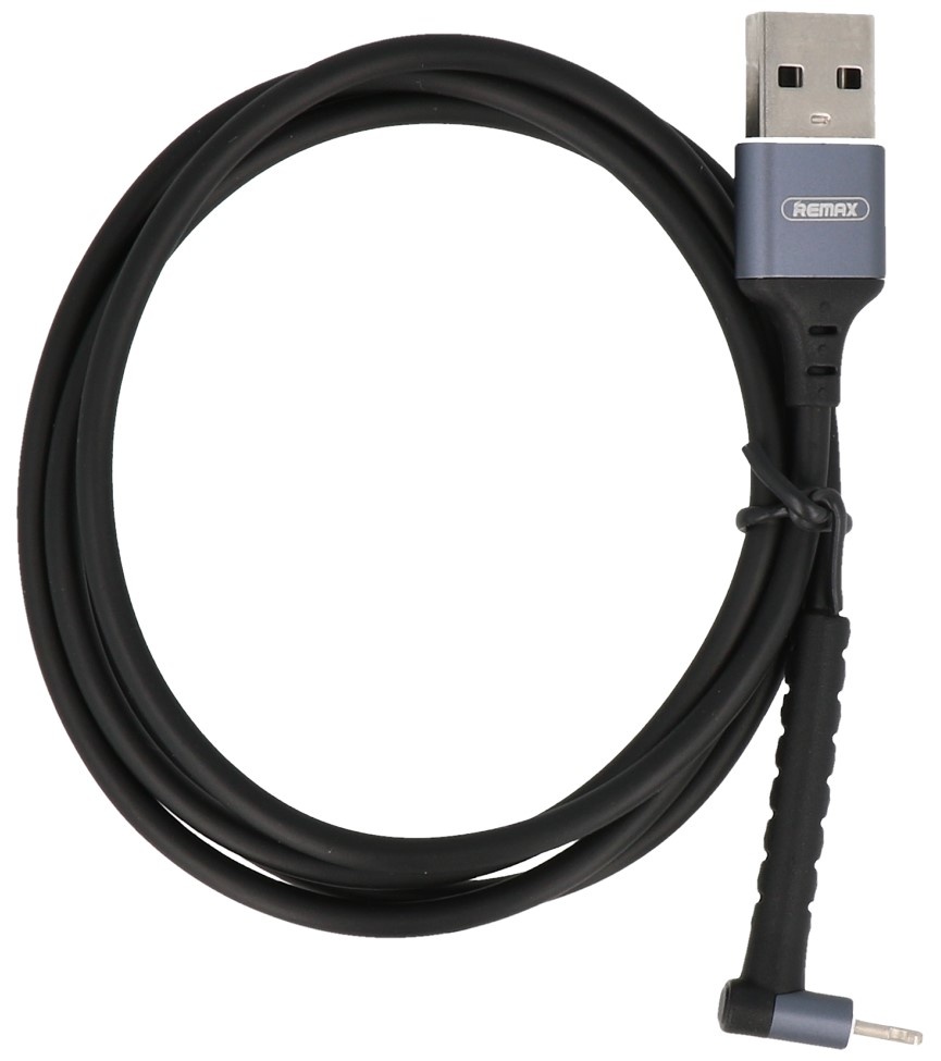 REMAX USB Cable with Standing Function for iPhone Black