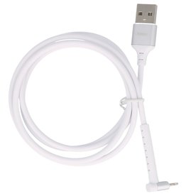 REMAX USB-Kabel mit Stehfunktion für iPhone Weiß