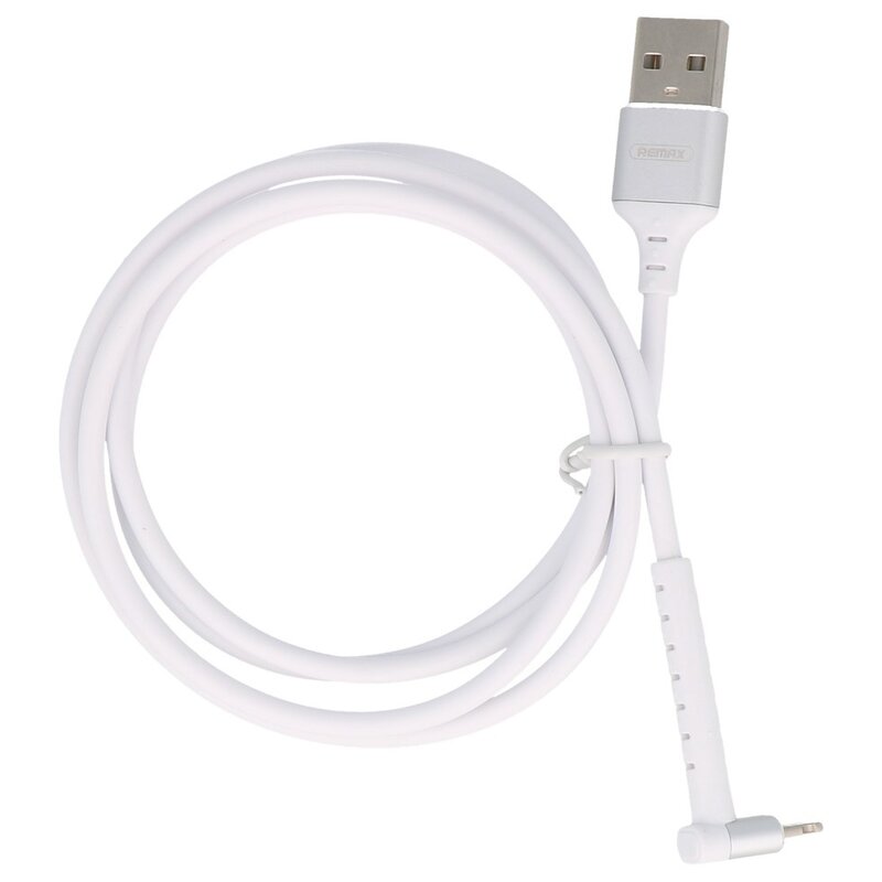 Cable USB REMAX con función de pie para iPhone Blanco