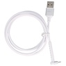 REMAX USB Cable with Standing Function for iPhone White