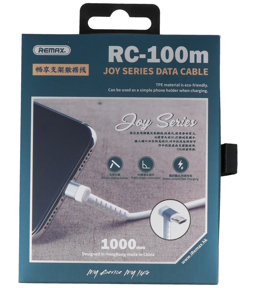 REMAX Typ C USB-Kabel mit Stehfunktion Weiß