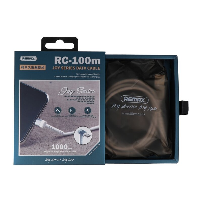 Câble USB REMAX Type C avec fonction debout Blanc