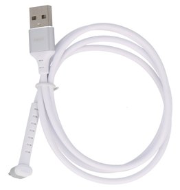 Cable USB REMAX tipo C con función de pie blanco