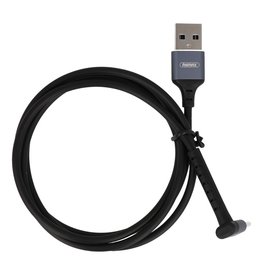 Cable micro USB REMAX con función de pie negro