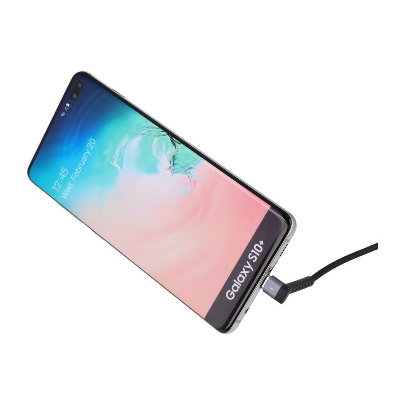Cable micro USB REMAX con función de pie negro