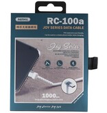 Cable micro USB REMAX con función de pie blanco