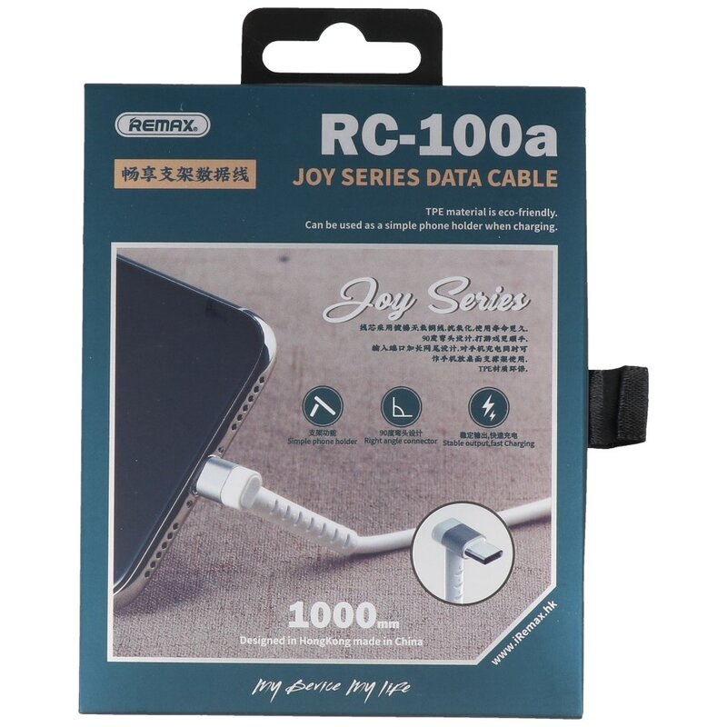 REMAX Micro USB Cable with Standing Function White
