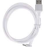 REMAX Micro USB Kabel mit Stehfunktion Weiß