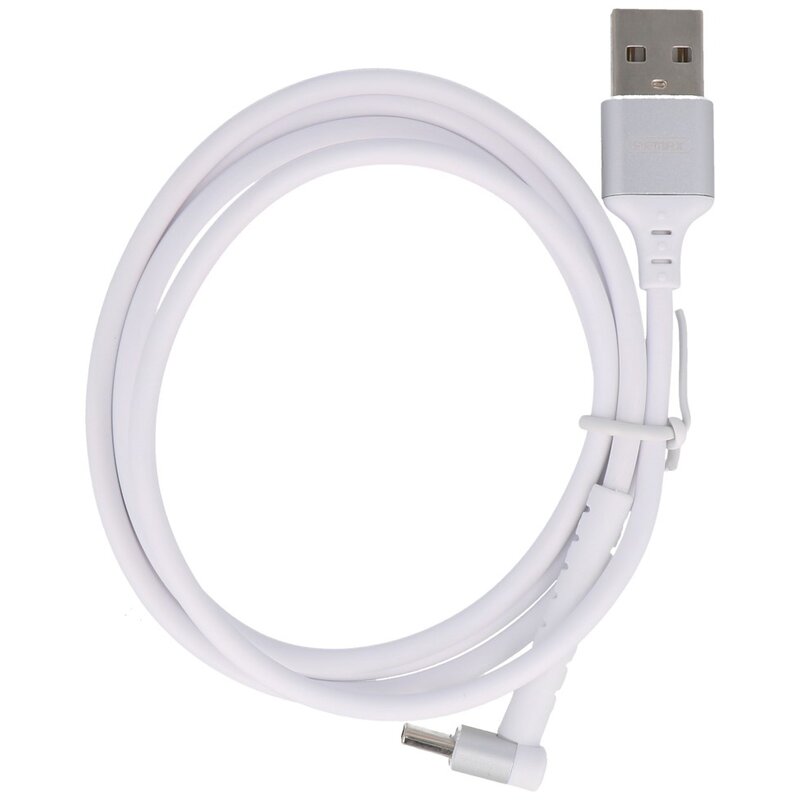 REMAX Micro USB-kabel med stående funktion, hvid