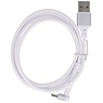 Cable micro USB REMAX con función de pie blanco