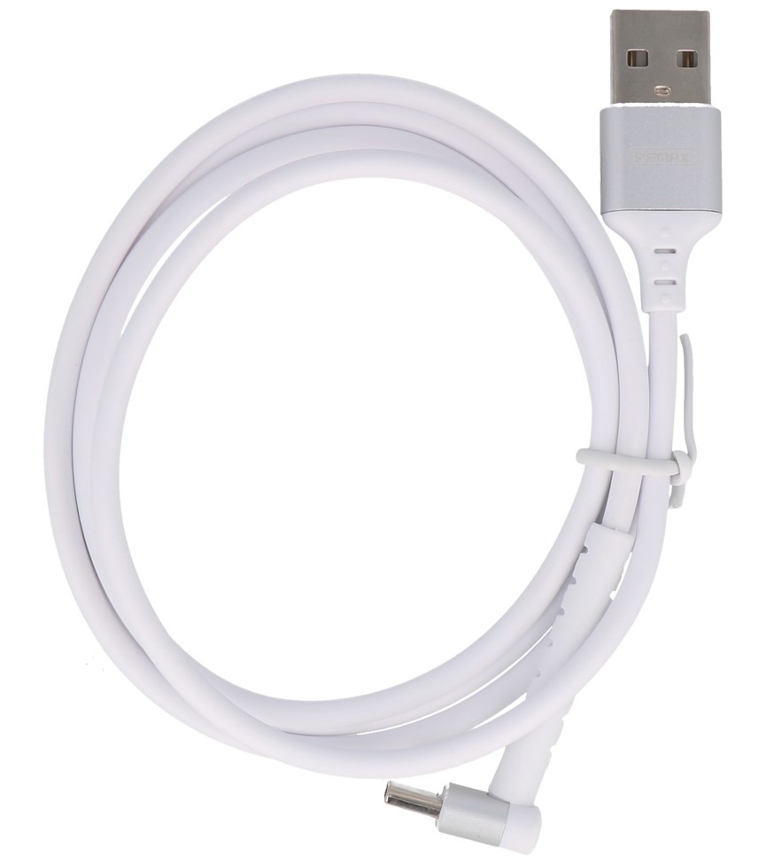 REMAX Micro USB-kabel med ståfunktion Hvid
