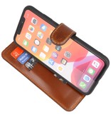 MF Handmade Leather Bookstyle Case iPhone Xs Max Brown