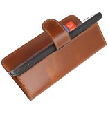 MF Handmade Leather Bookstyle Case iPhone Xs Max Brown