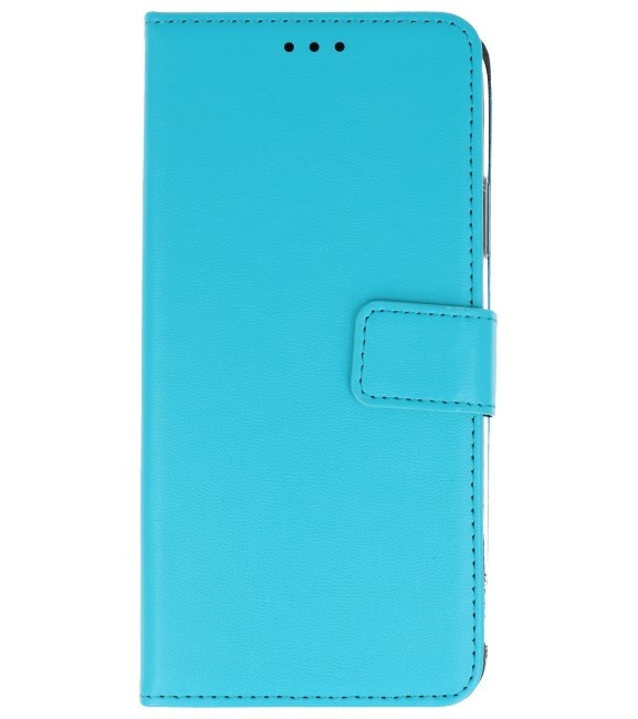 Étuis portefeuille pour Samsung Galaxy S10 Lite bleu