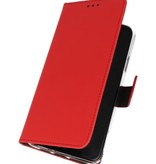 Wallet Cases Hoesje voor Samsung Galaxy S10 Lite Rood