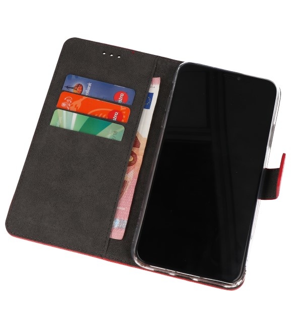 Wallet Cases Hoesje voor Samsung Galaxy S10 Lite Rood