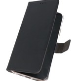 Wallet Cases Funda para Samsung Galaxy A01 Negro