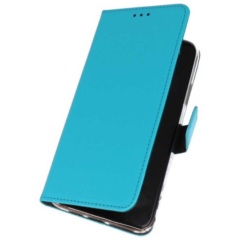 Wallet Cases Case for Samsung Galaxy A01 Blue