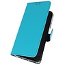 Brieftasche Hüllen Fall für Samsung Galaxy A01 Blau