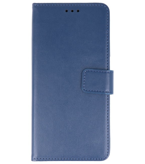 Wallet Cases Hoesje voor Samsung Galaxy A01 Navy