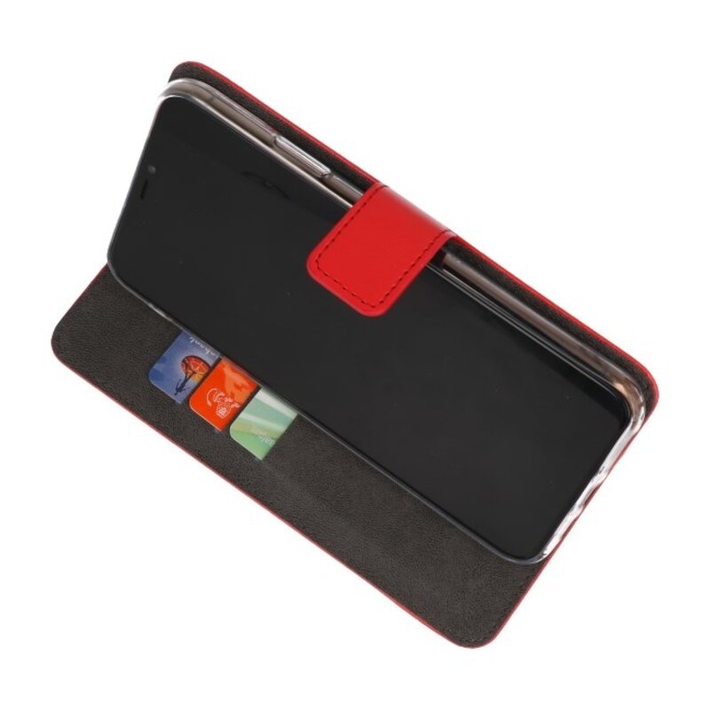 Wallet Cases Case for Samsung Galaxy A01 Red