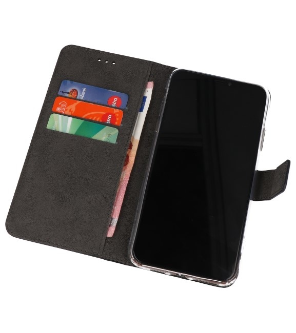 Wallet Cases Hoesje voor Samsung Galaxy A71 Zwart