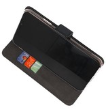 Brieftasche Hüllen Fall für Samsung Galaxy Note 10 Lite Schwarz