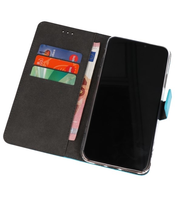 Wallet Cases Hoesje voor Samsung Galaxy Note 10 Lite Blauw