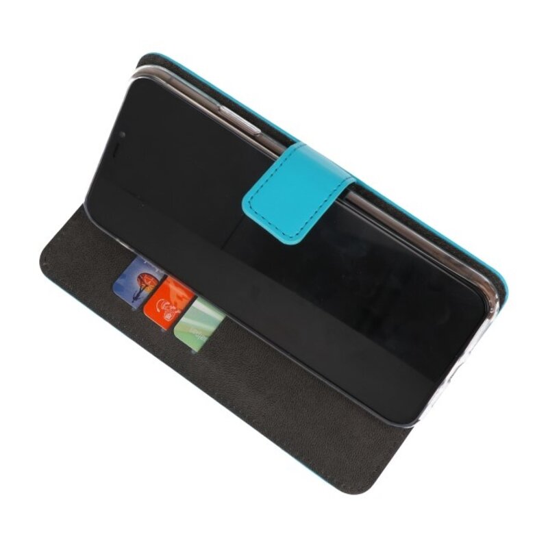 Wallet Cases Hoesje voor Samsung Galaxy Note 10 Lite Blauw