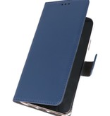 Wallet Cases Hoesje voor Samsung Galaxy Note 10 Lite Navy