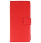 Wallet Cases Hoesje voor Samsung Galaxy Note 10 Lite Rood