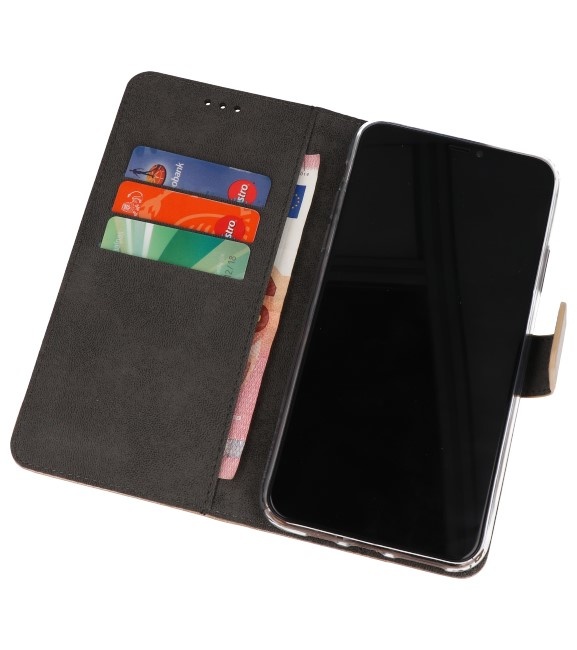 Wallet Cases Hoesje voor Samsung Galaxy Note 10 Lite Goud