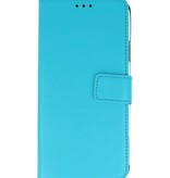 Brieftasche Hülle für Huawei P40 Lite E / Y7P Blau