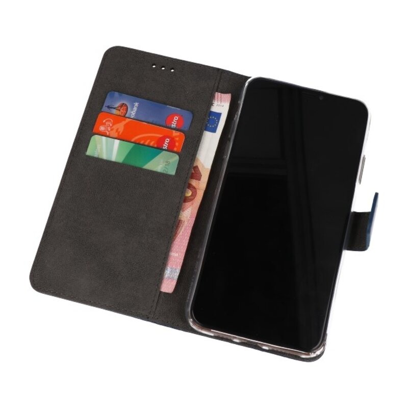 Wallet Cases Funda para Huawei Nova 5T / Honor 20 Navy
