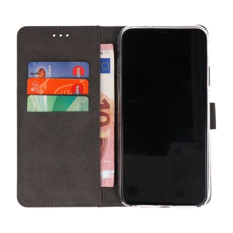 Wallet Cases Hoesje voor Huawei Nova 5T / Honor 20 Navy