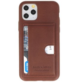 Estuche rígido para iPhone 11 Pro Marrón