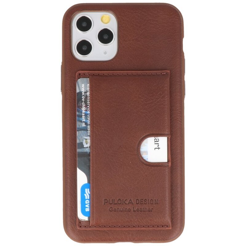 Étui rigide pour iPhone 11 Pro marron