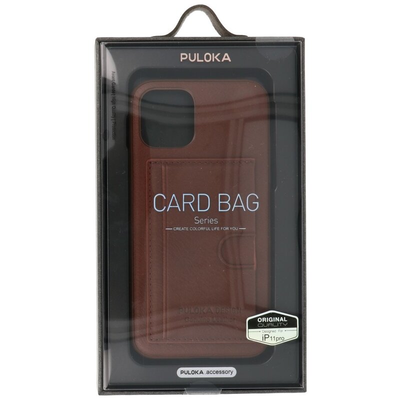 Hardcase Case for iPhone 11 Pro Brown